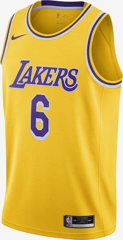 NIKE Trikot 'LeBron James Los Angeles Lakers' in Gelb: predná strana