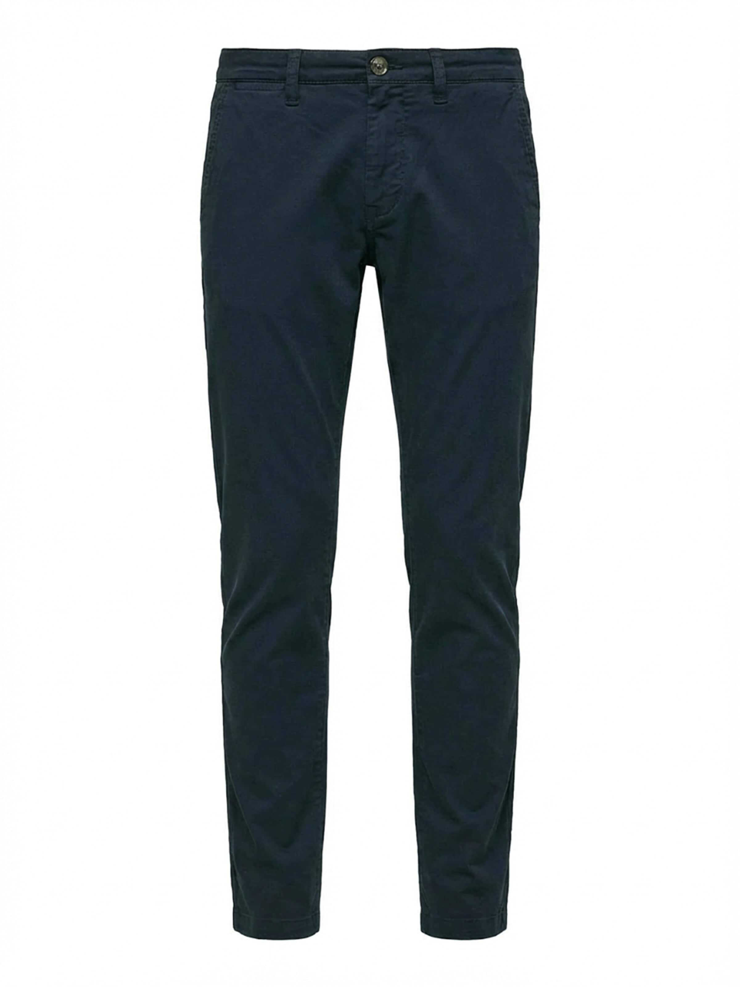 Pepe Slimfit Chino 'Charly' in Blauw: voorkant