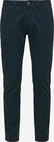 Pepe Slimfit Chino 'Charly' in Blauw: voorkant