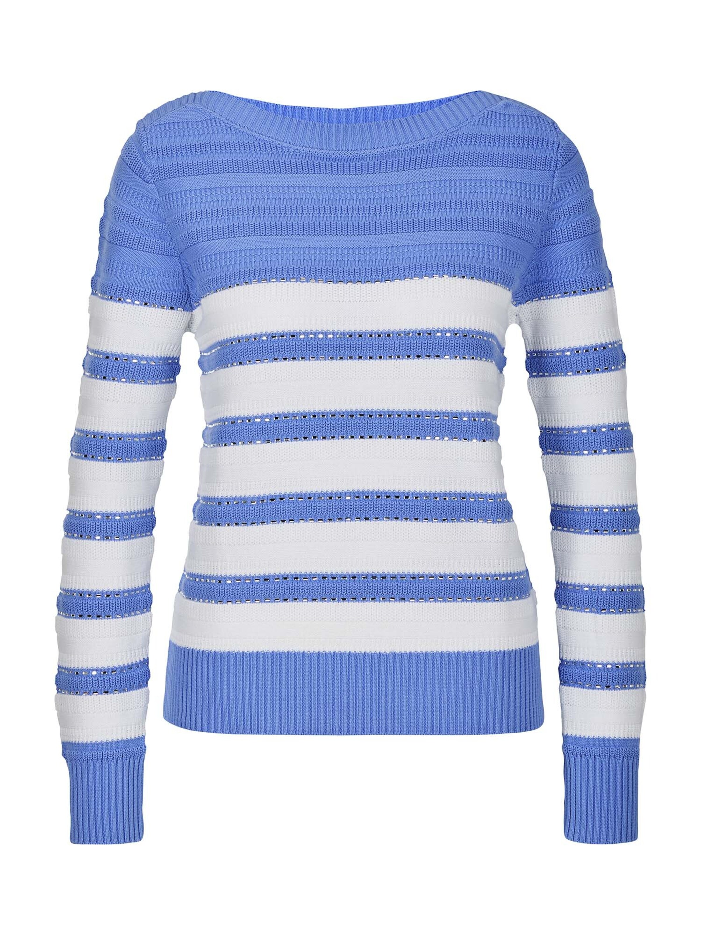 MADELEINE Sweater in Blue: front