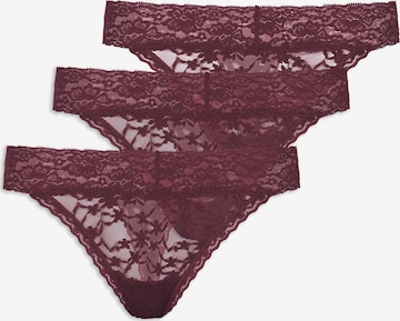 String SNOCKS en rouge : devant