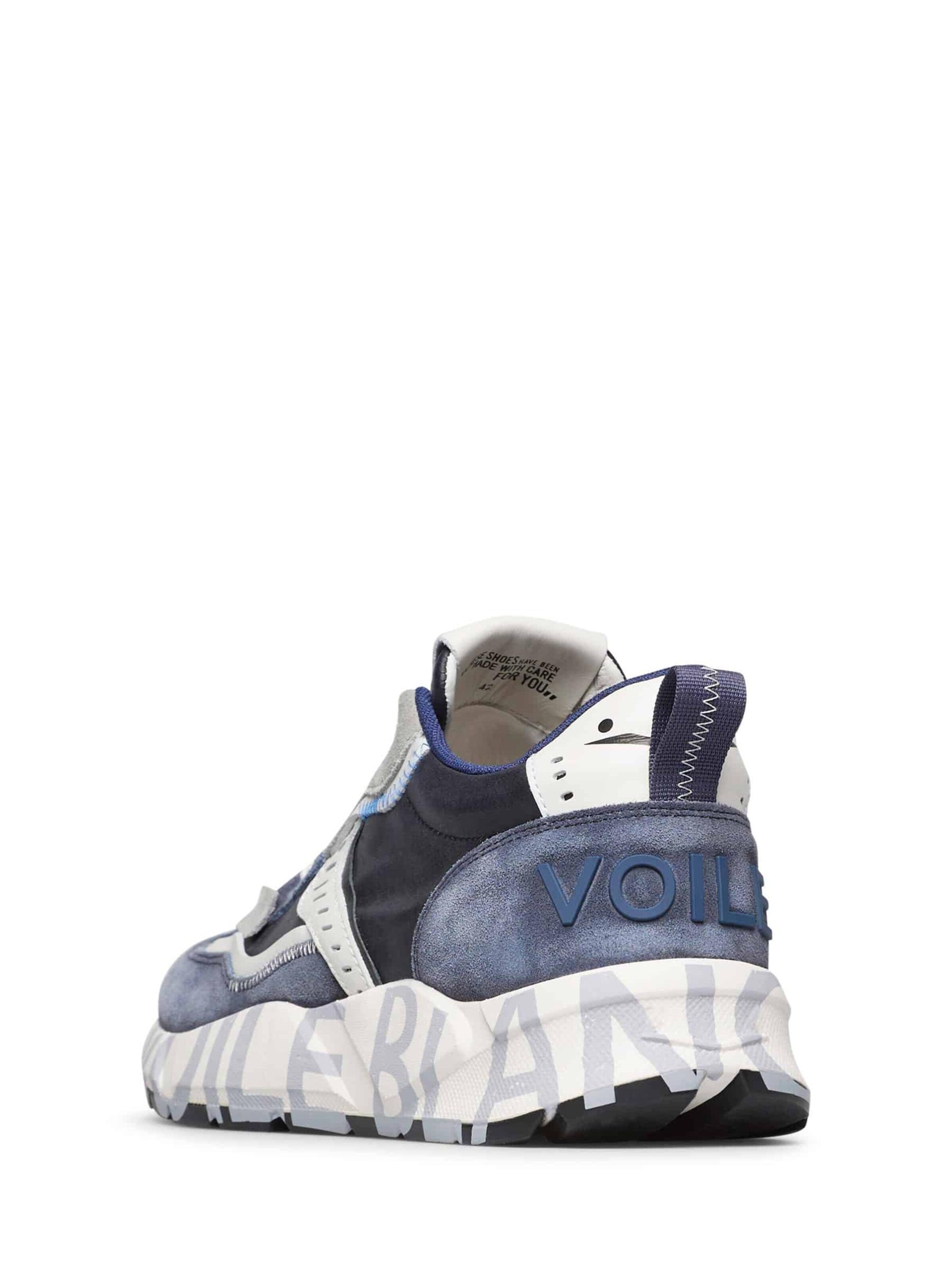 Voile blanche Platform trainers 'CLUB01.' in Blue