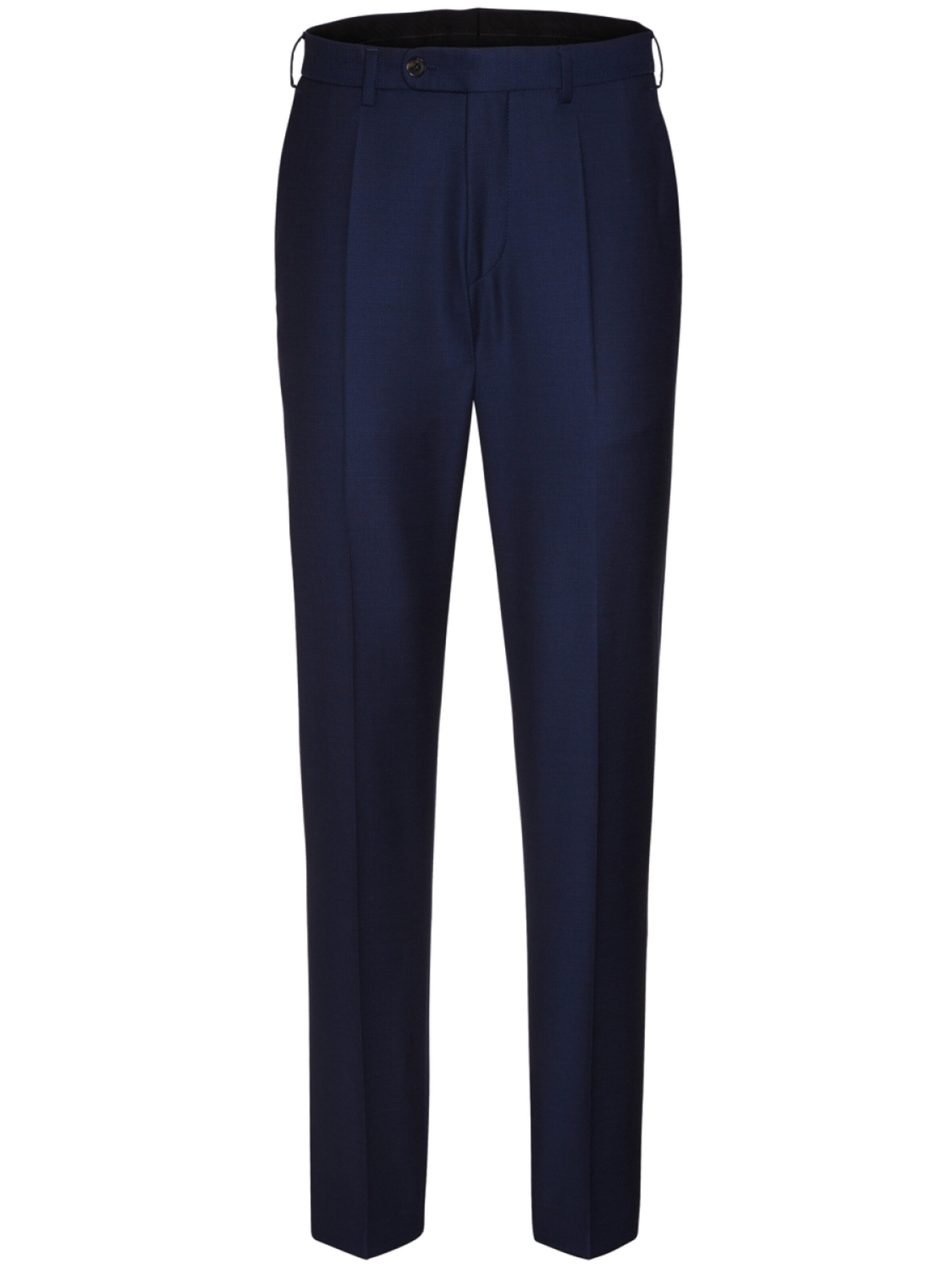 Digel Regular Pleated Pants in Blue: front
