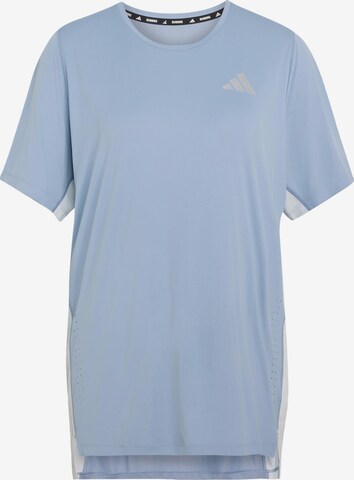 T-Shirt fonctionnel ADIDAS PERFORMANCE en bleu : devant