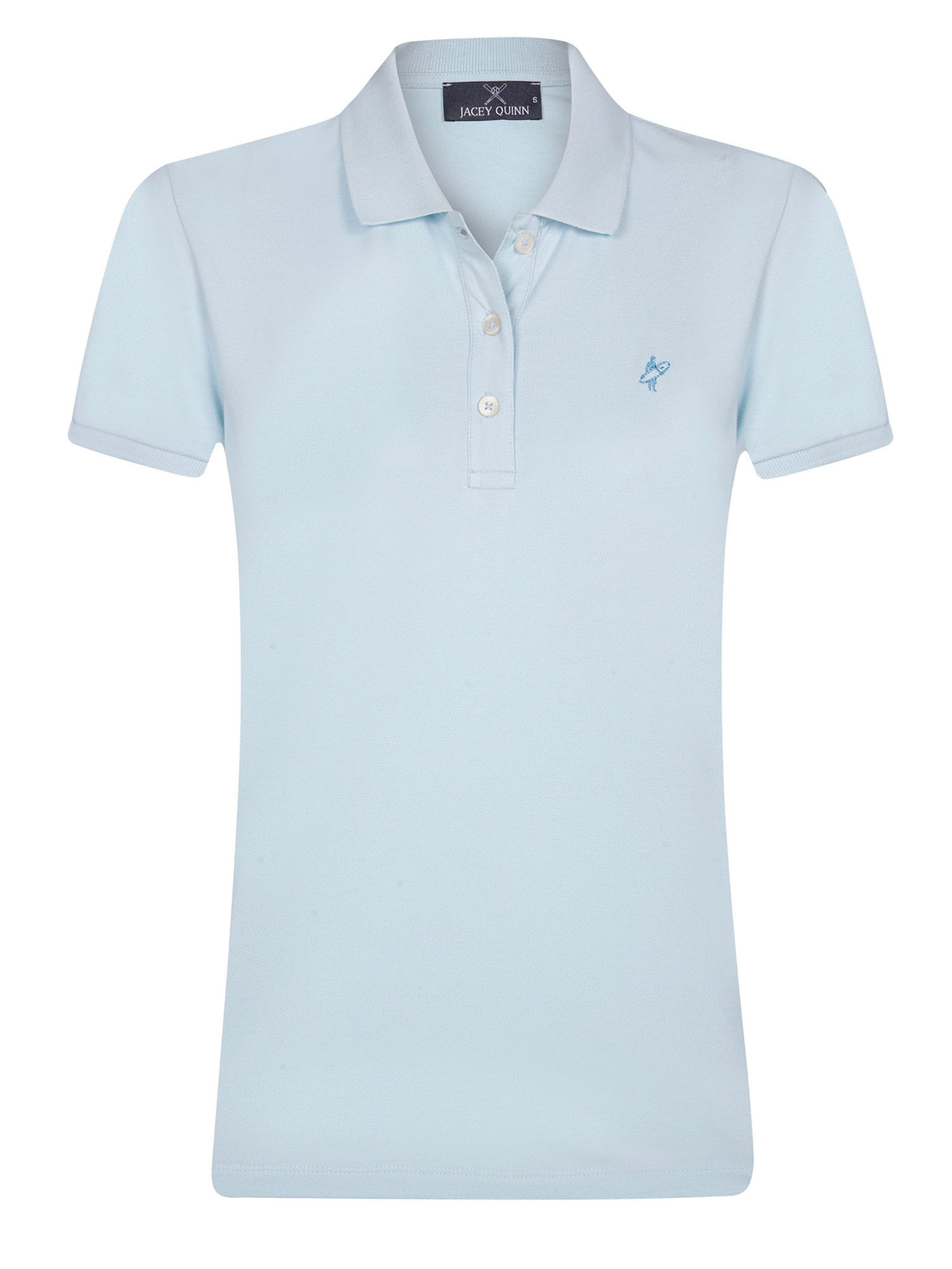 Jacey Quinn Футболка в Синий: спереди