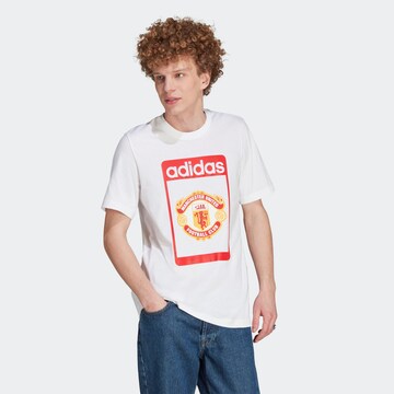 ADIDAS ORIGINALS Shirt in White: front