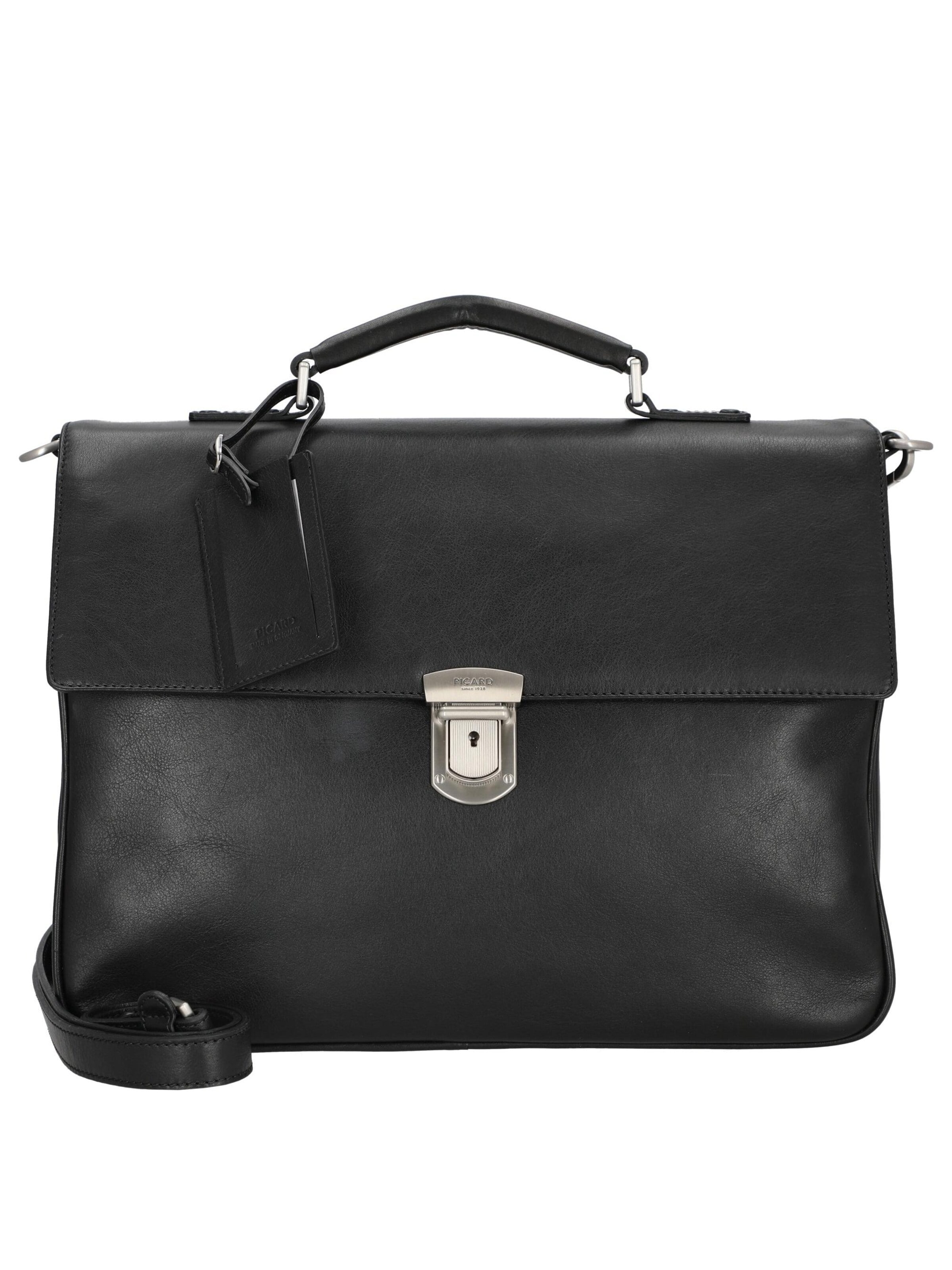 Picard Briefcase in Black: front