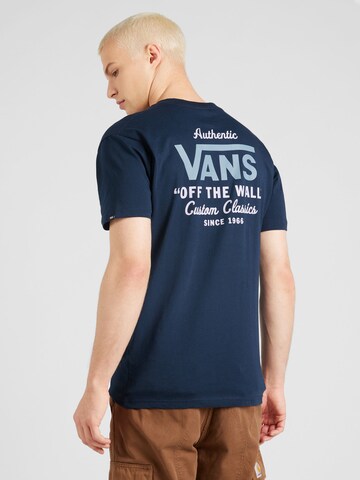 Tricou 'HOLDER CLASSIC' de la VANS pe albastru