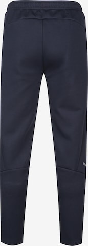 Regular Pantalon de sport 'TeamFinal' PUMA en bleu