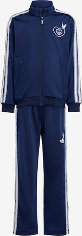 ADIDAS ORIGINALS Juoksupuku 'Disney Firebird' värissä sininen: etupuoli