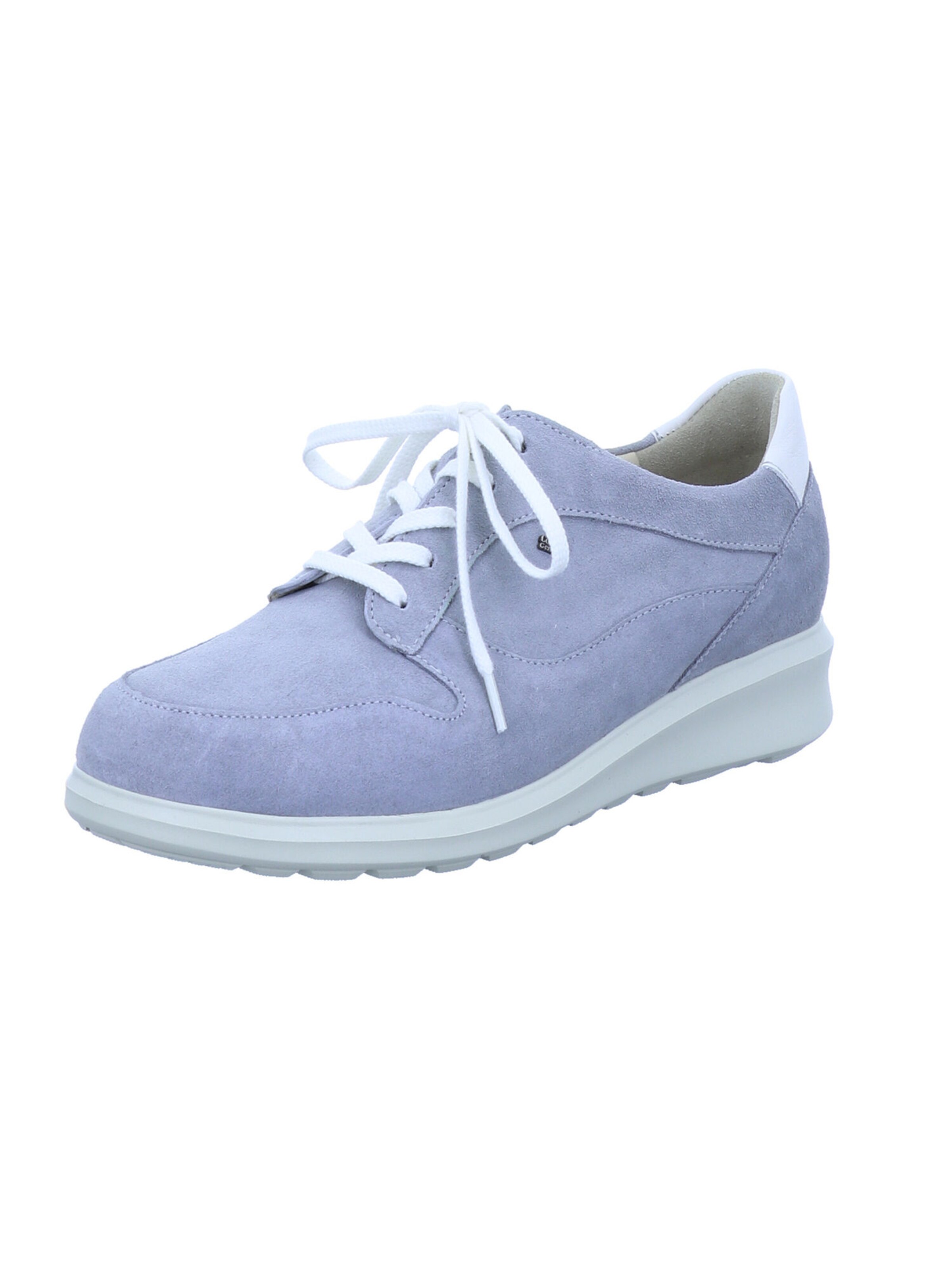 Finn Comfort Lace-Up Shoes 'Mogan' in Blue: front