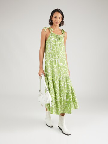 žalia Marks & Spencer Vasarinė suknelė