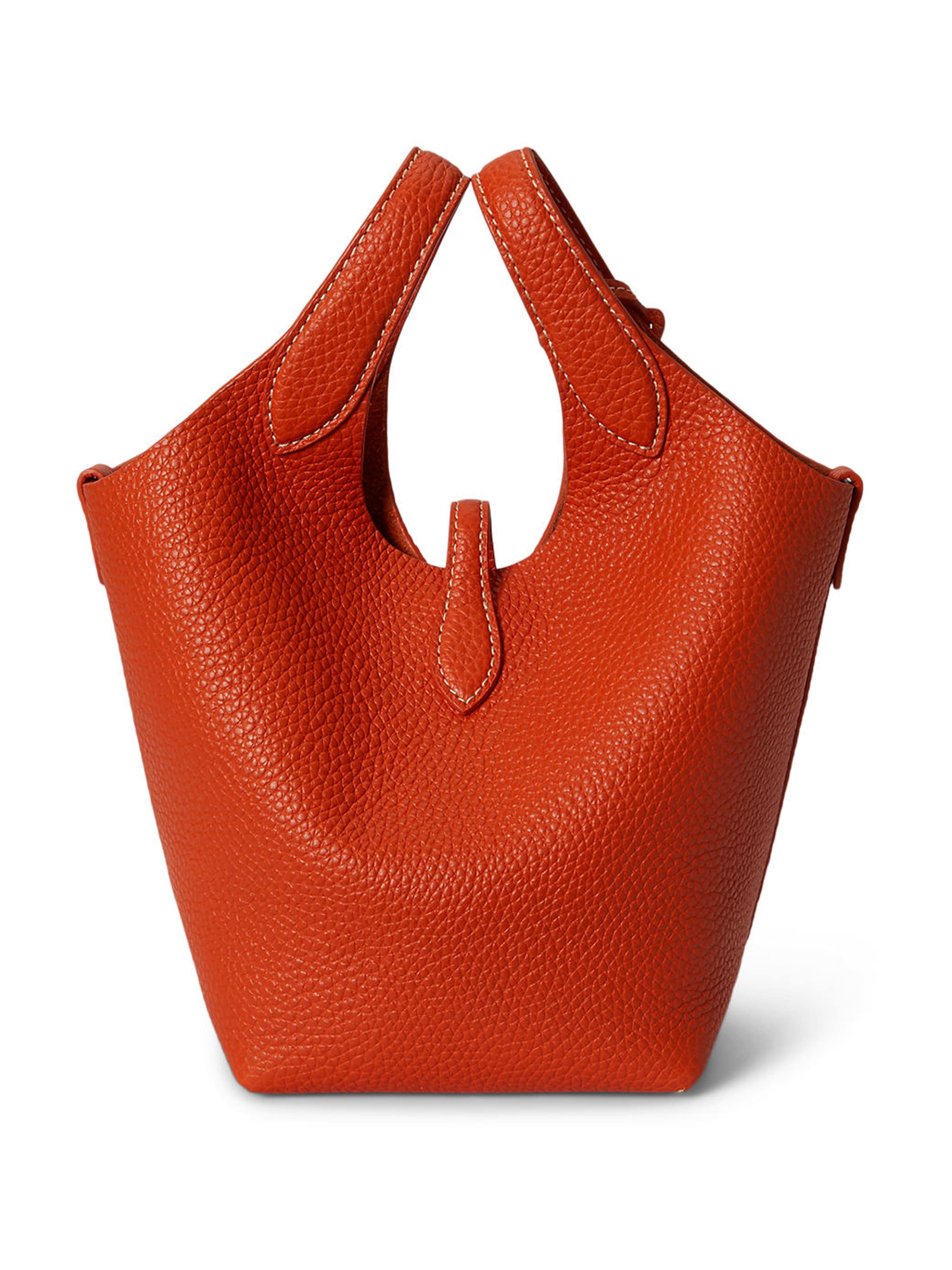 Borsa a mano 'PLY' di Polo Ralph Lauren in arancione