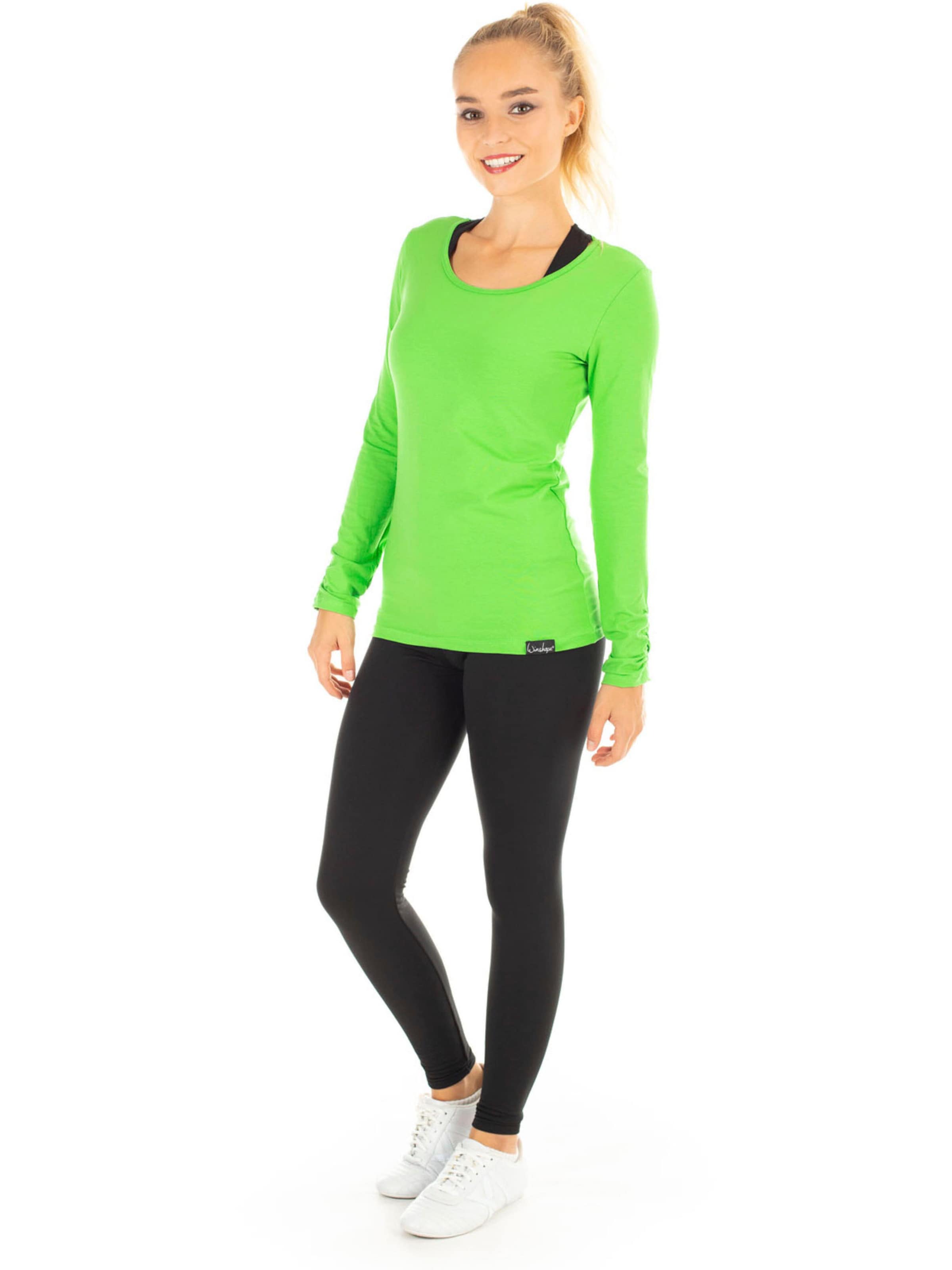 Winshape - Slimfit Pantalón deportivo 'WTPL1' en negro