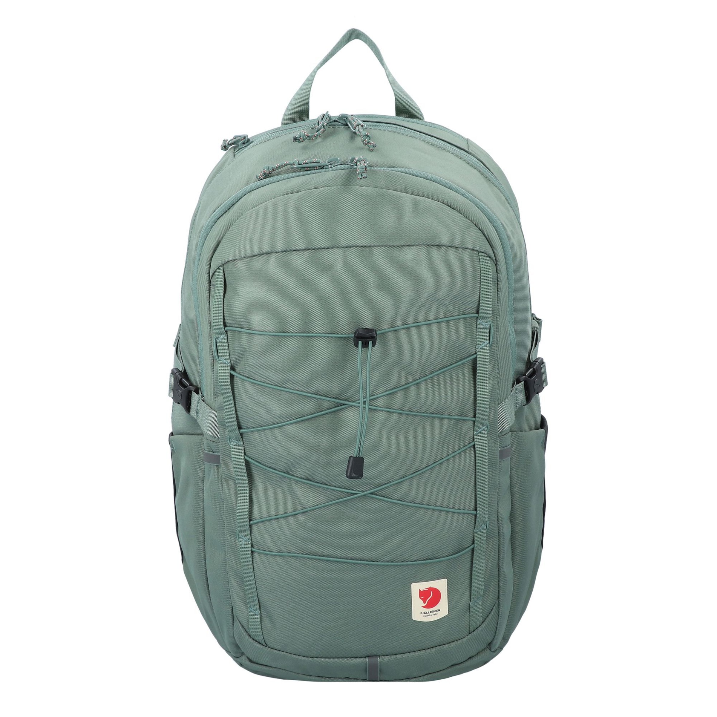 Zaino 'Skule 28' di Fjällräven in verde: frontale