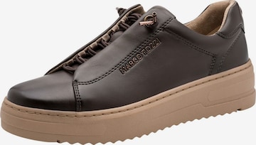 Baskets basses MARCO TOZZI en marron : devant