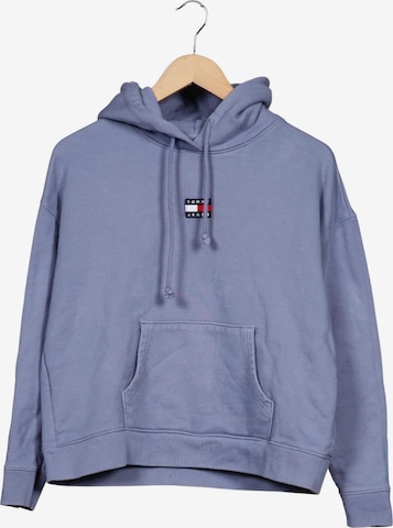 Tommy Jeans Kapuzenpullover XL in Blau: Vorderseite