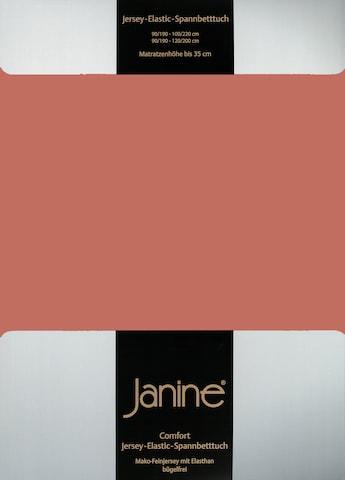 JANINE Bed Sheet in Orange: front