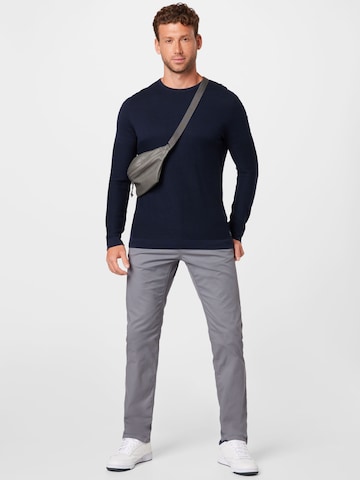 TOM TAILOR Regular Hose 'Travis' in Grau