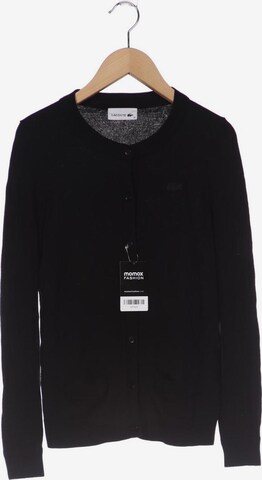 LACOSTE Strickjacke XS in Schwarz: predná strana