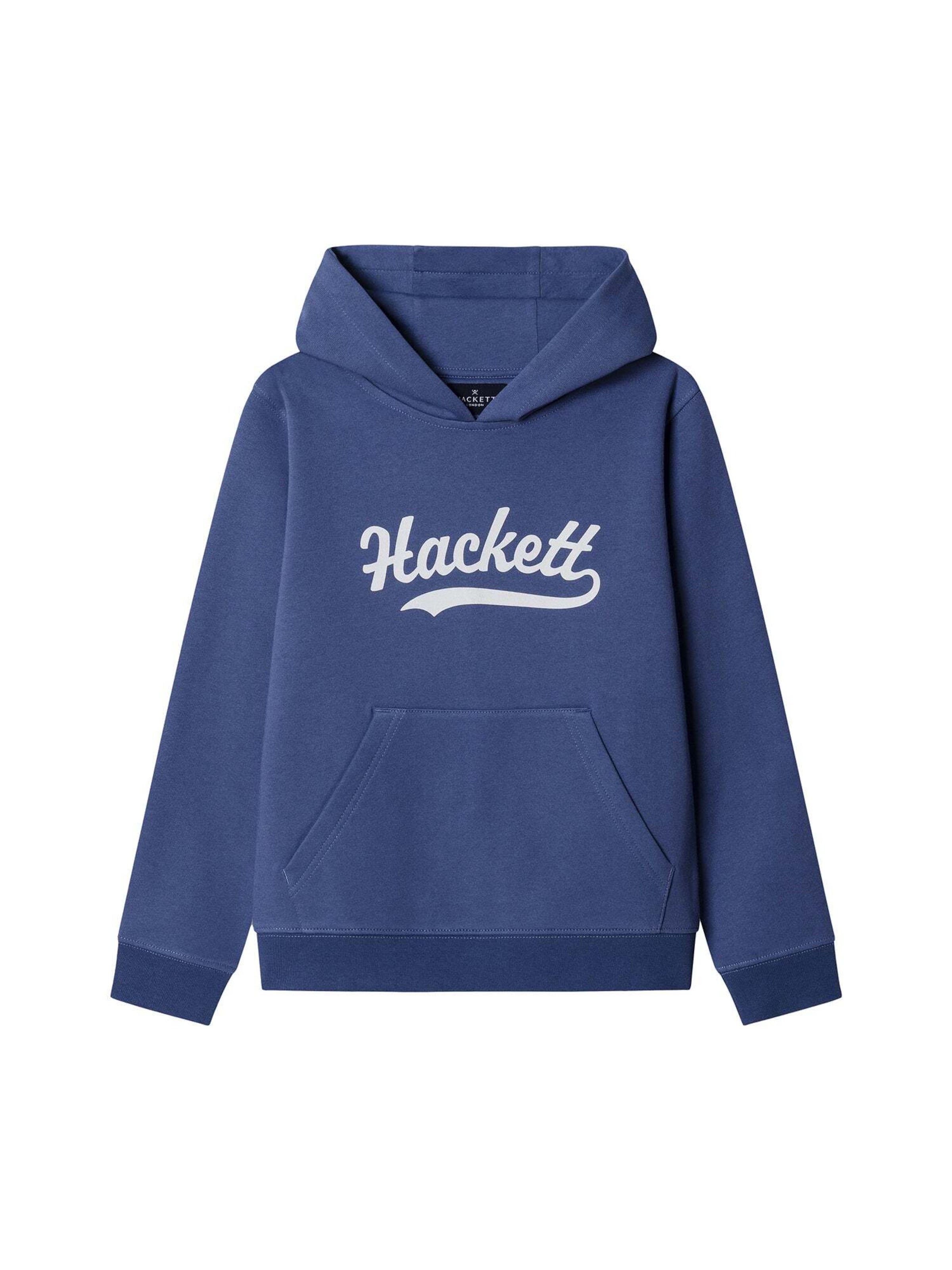 Sweat Hackett London en bleu : devant