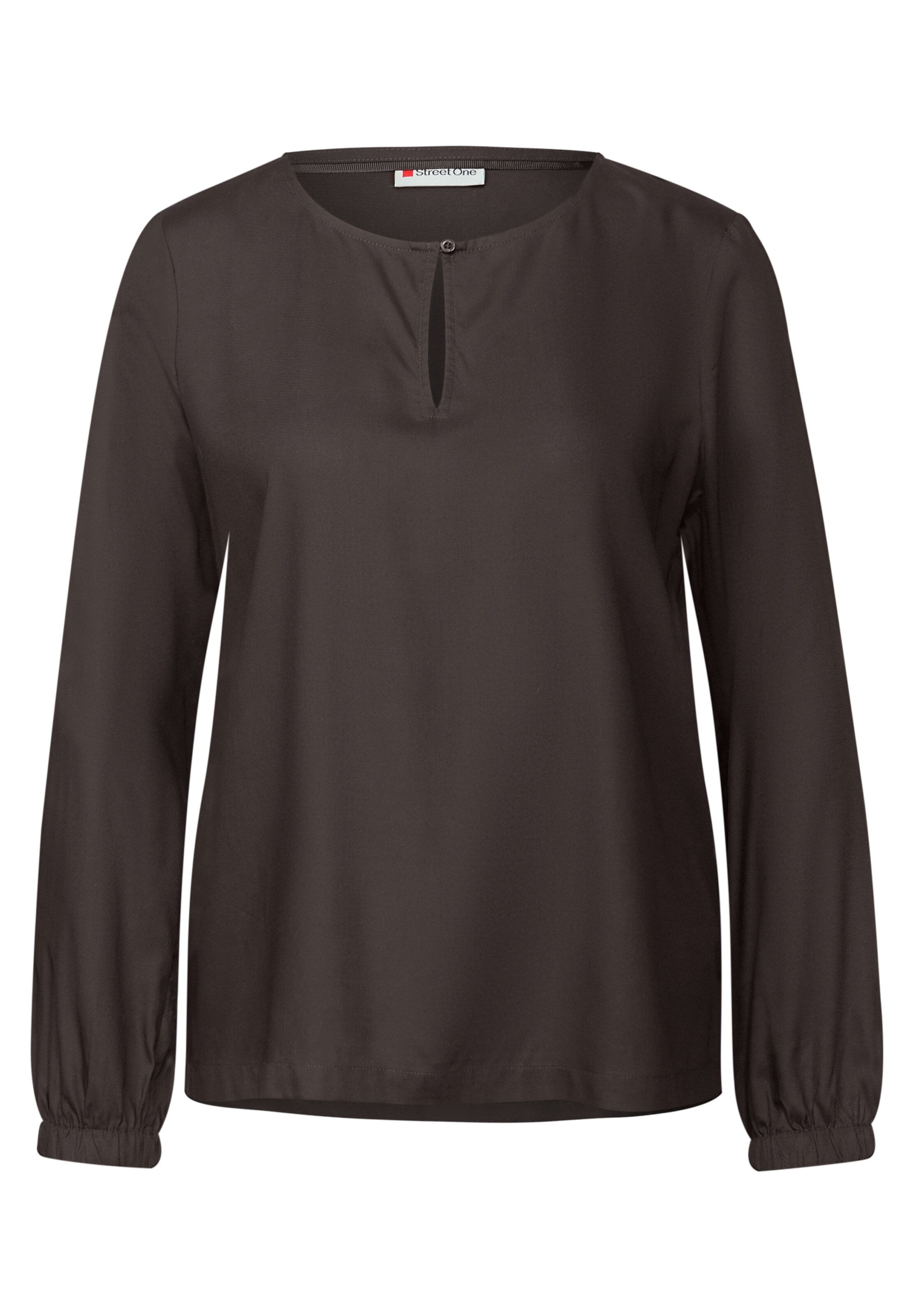 STREET ONE Blouse in Brown: front