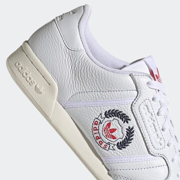 Baskets basses 'Continental 80 ' ADIDAS ORIGINALS en blanc