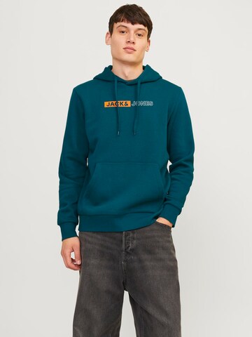 Felpa di JACK & JONES in verde: frontale