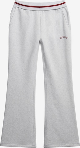 Superdry Loosefit Housut värissä valkoinen: etupuoli