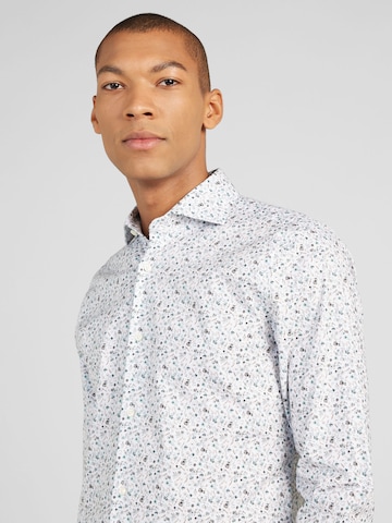 JOOP! - Ajuste estrecho Camisa 'Pai' en blanco