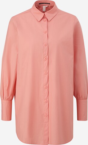 QS Blus i orange: framsida