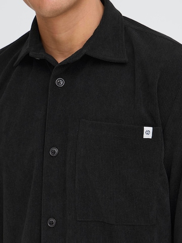 INDICODE JEANS Regular fit Button Up Shirt ' IDMotoril ' in Black