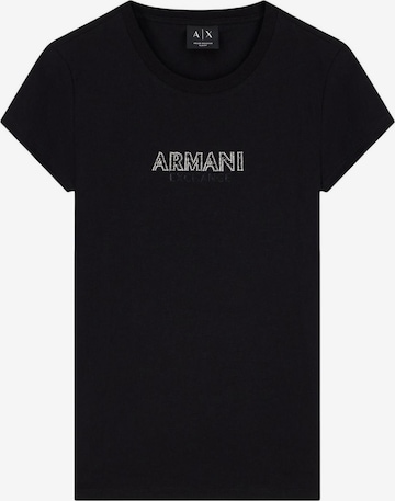 Maglietta 'XW002550 AF10356' di ARMANI EXCHANGE in nero: frontale