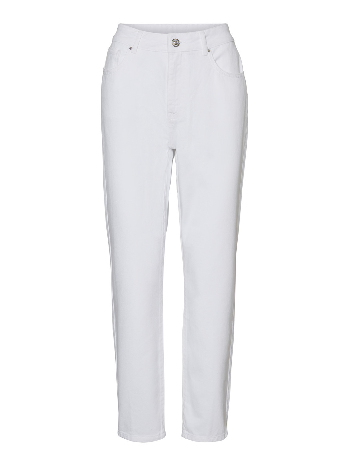Abbigliamento Donna Noisy may Jeans Isabel in Bianco 