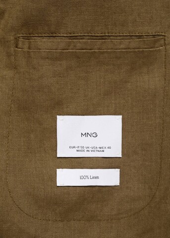 MANGO MAN Slim fit Suit Jacket 'Salerno' in Green