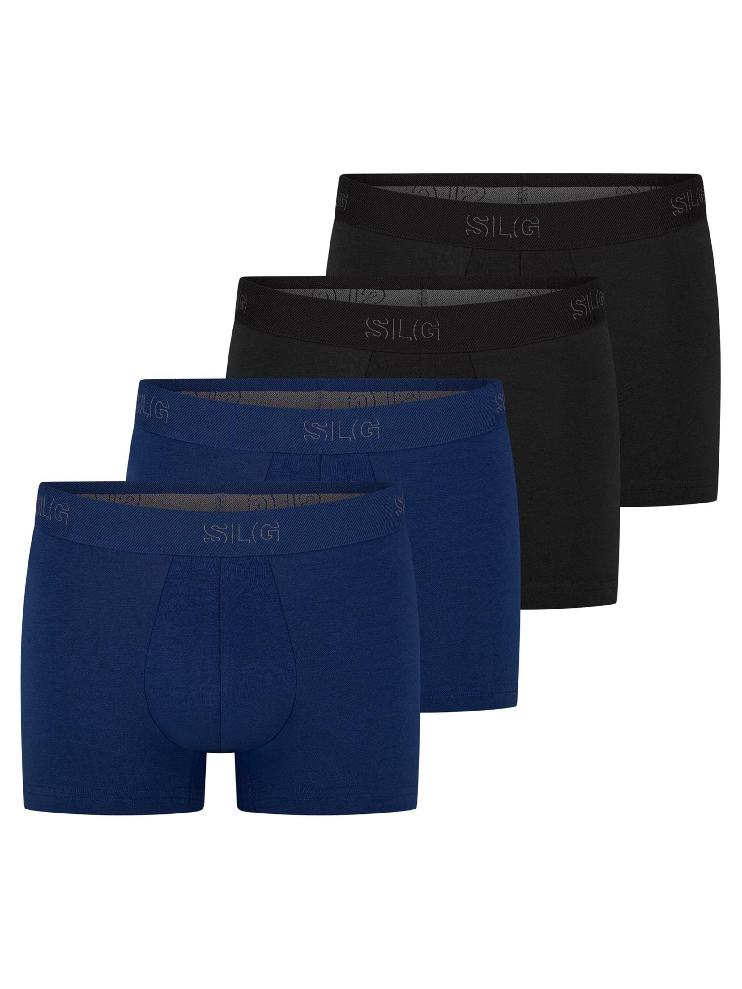 SLOGGI Boxer shorts 'SLG Base' in Blue: front