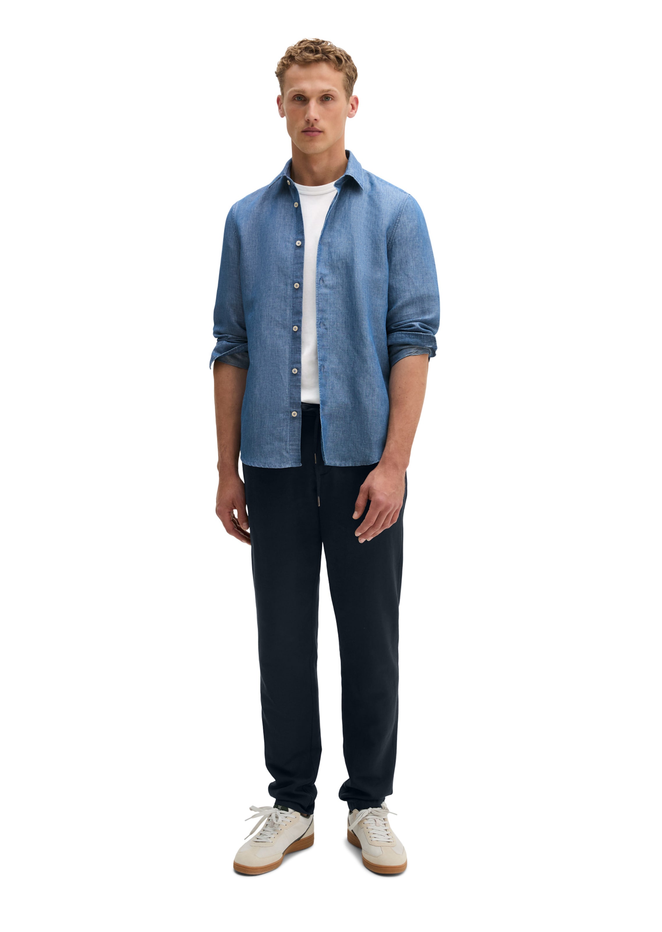 Marc O'Polo Regular Fit Hemd in Blau
