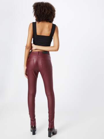 Noisy may Skinny Broek 'Callie' in Rood