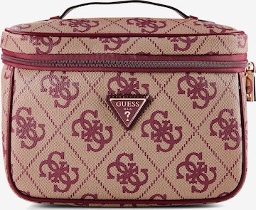 Nécessaire 'Berta' di GUESS in lilla: frontale