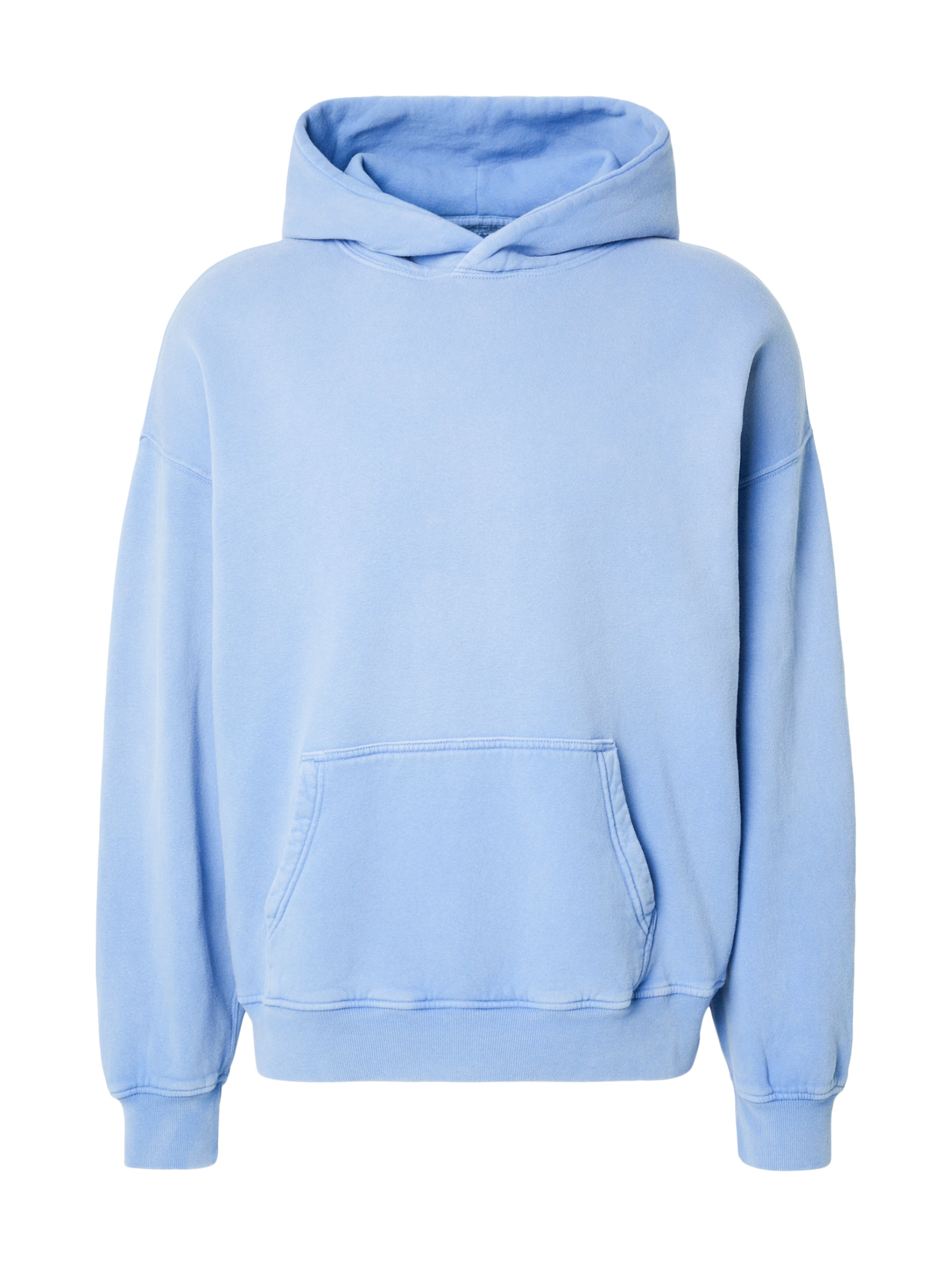 Abercrombie & Fitch Sweatshirt 'ESSENTIAL' em azul claro, Vista do artigo