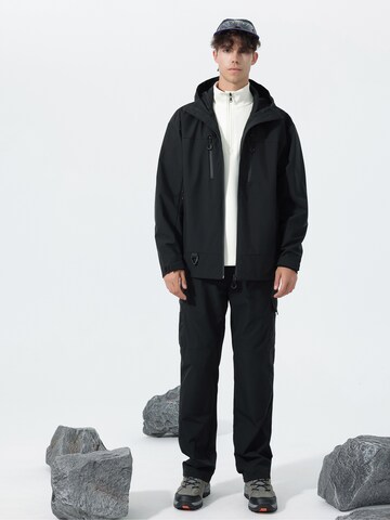 YOUTHUP Winter Jacket 'Lässig' in Black