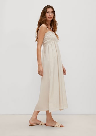 COMMA Sommerkleid in Beige