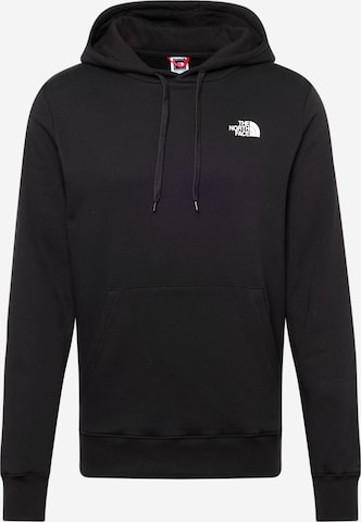 THE NORTH FACE Спортен блузон в черно: отпред