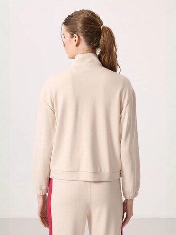 Tommy Life Sweatvest 'Oberteile' in Beige