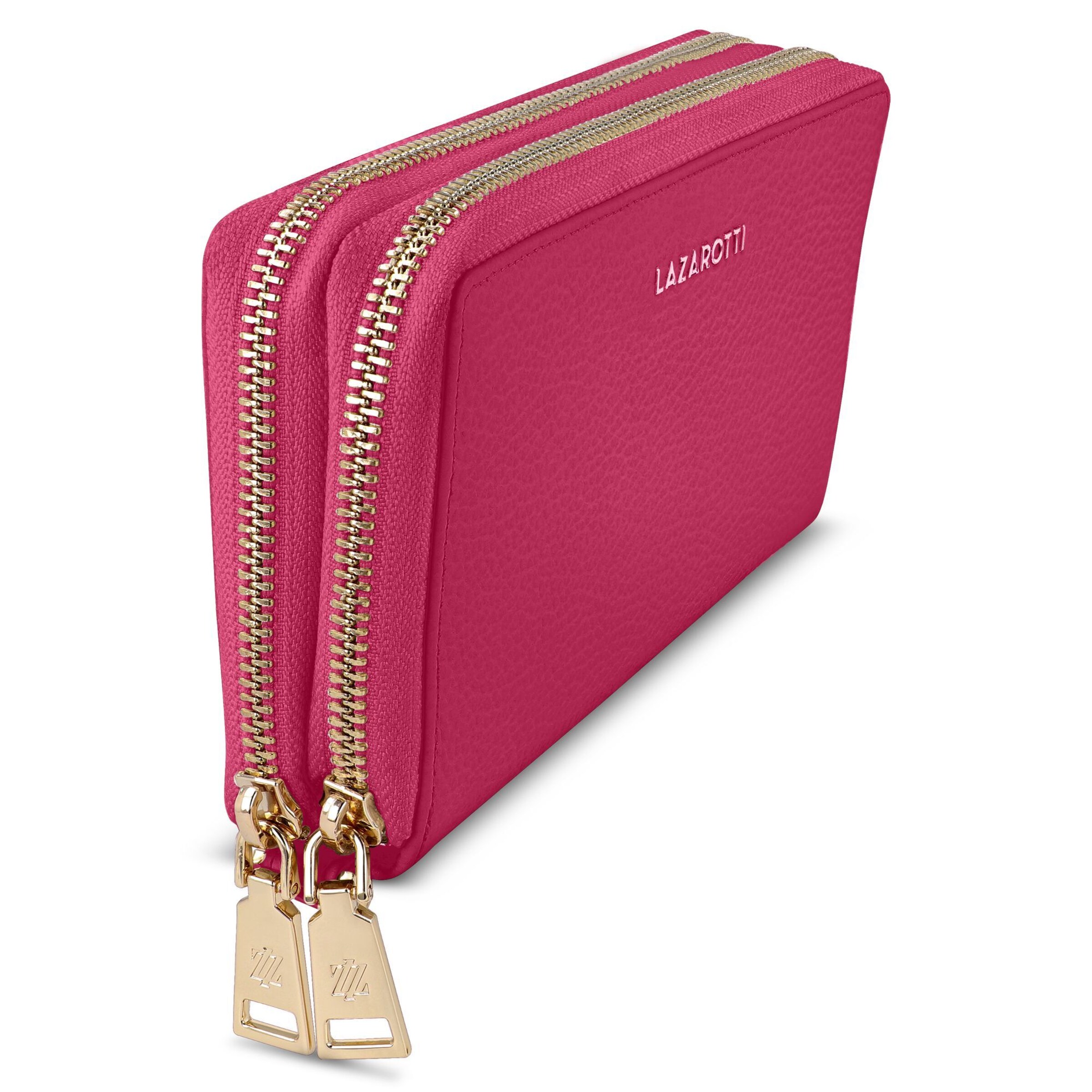 Lazarotti Wallet 'Bologna' in Pink
