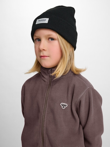 Hummel Fleece jas in Bruin