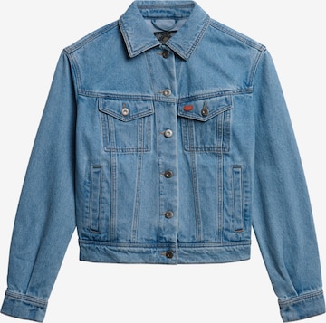 Veste mi-saison Superdry en bleu : devant