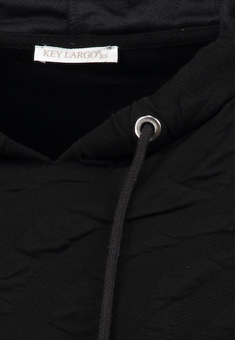 Key Largo - Sweatshirt 'Drift' em preto