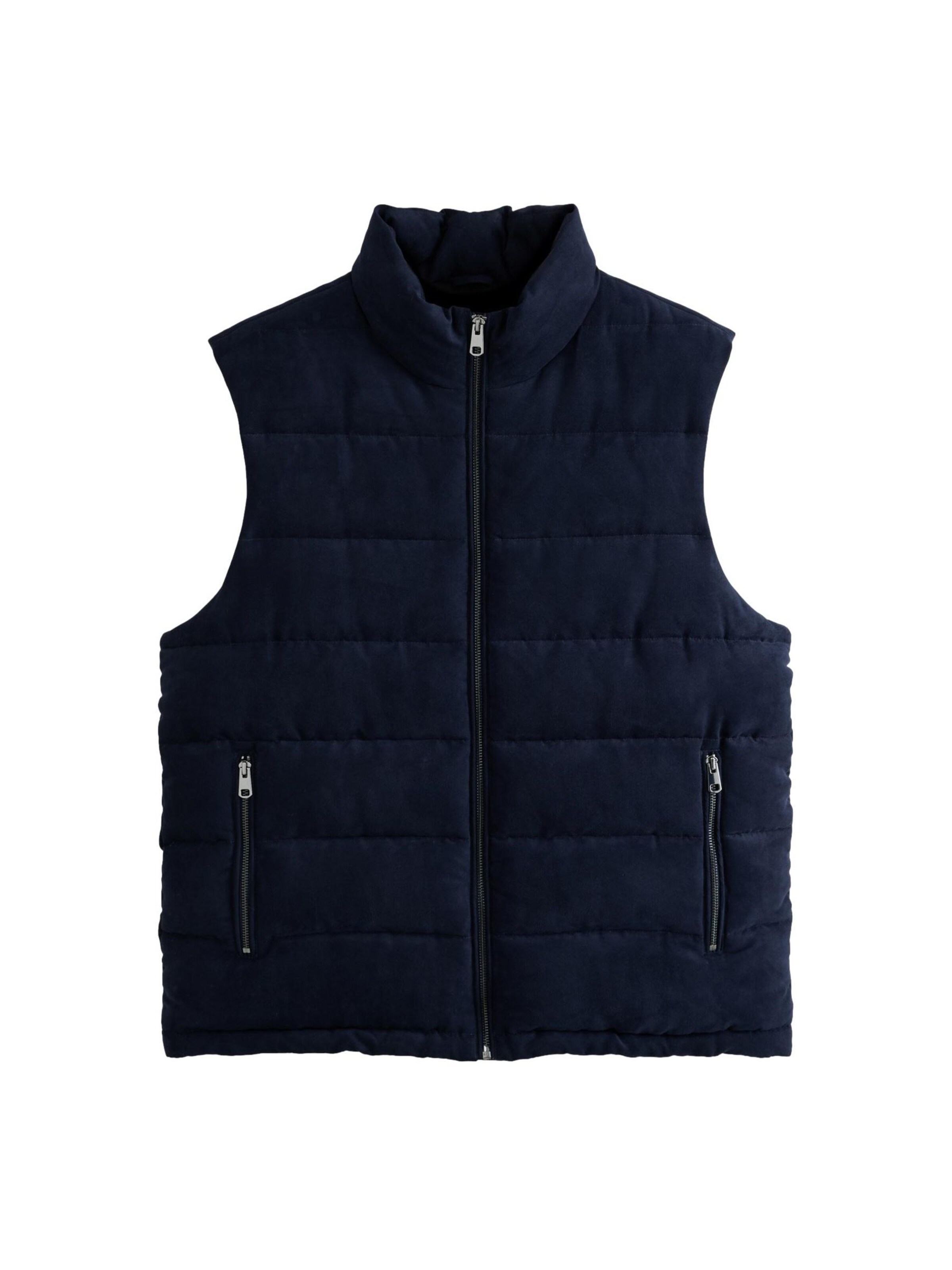 Next - Chaleco en azul: frente