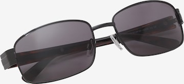 NALì Sonnenbrille Mit Logo SATURN in Schwarz: Vorderseite